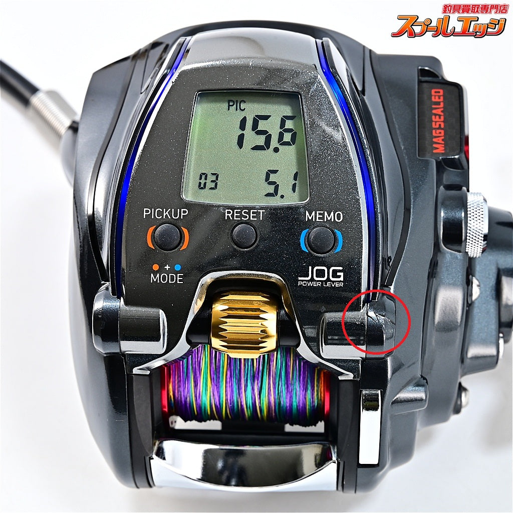 【ダイワ】 18シーボーグ 300J 使用距離46.6km 使用99時間 DAIWA SEABORG