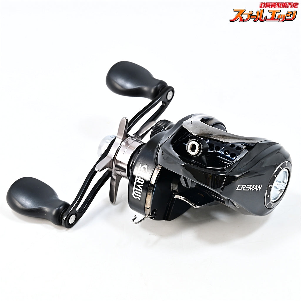 【ジーニアスプロジェクトxクレマン】 2023 グラビアス 6.6RH シャロースプール装着 G-niusProjectxCREMAN GRAVIUS