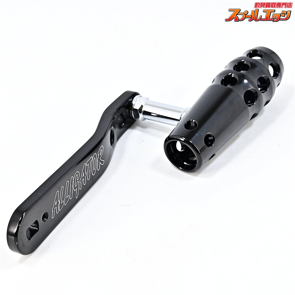 【アリゲーター】 純正オフセットパワーハンドル 105mm ブラック ALLIGATOR BATTLE OFF-SET HANDLE