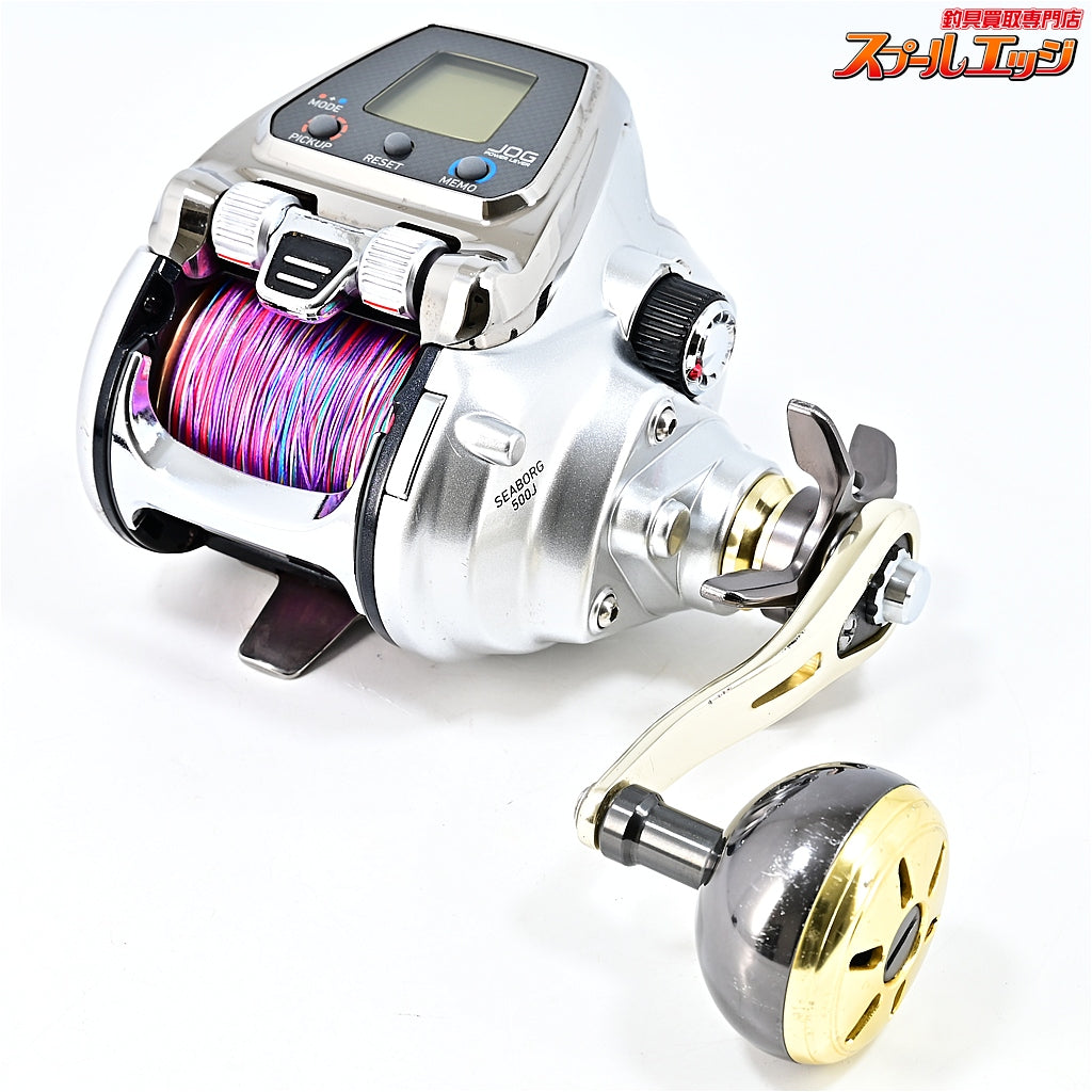 【ダイワ】 15シーボーグ 500J 使用距離75.3km 使用195時間 DAIWA SEABORG
