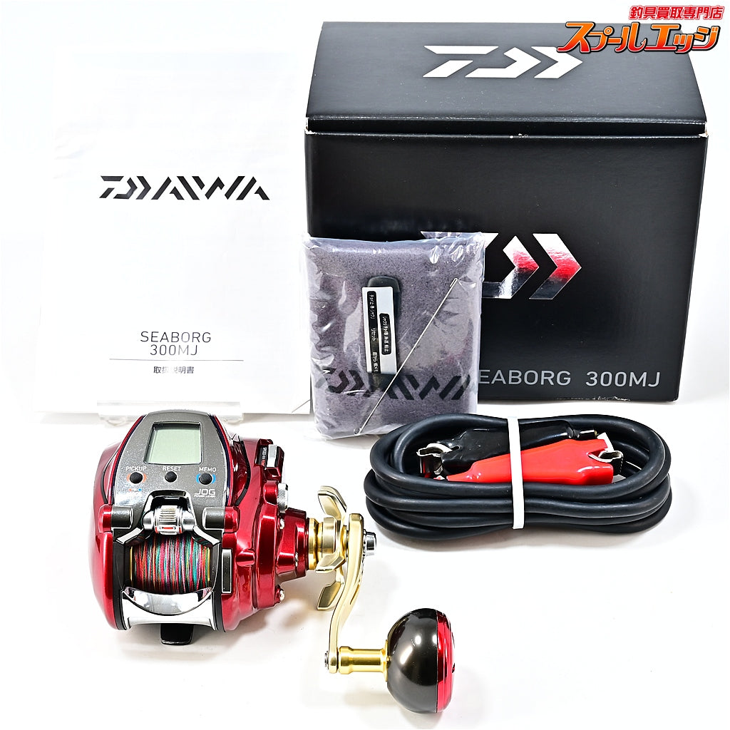 【ダイワ】 16シーボーグ 300MJ 使用距離48.2km 使用86時間 DAIWA SEABORG