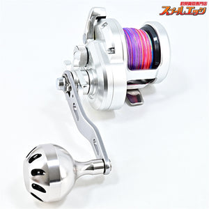 【シマノ】 11オシアジガー 1500HG 85mmカスタムハンドル&ゴメクサス40mmハンドルノブ装着 SHIMANO OCEA JIGGER