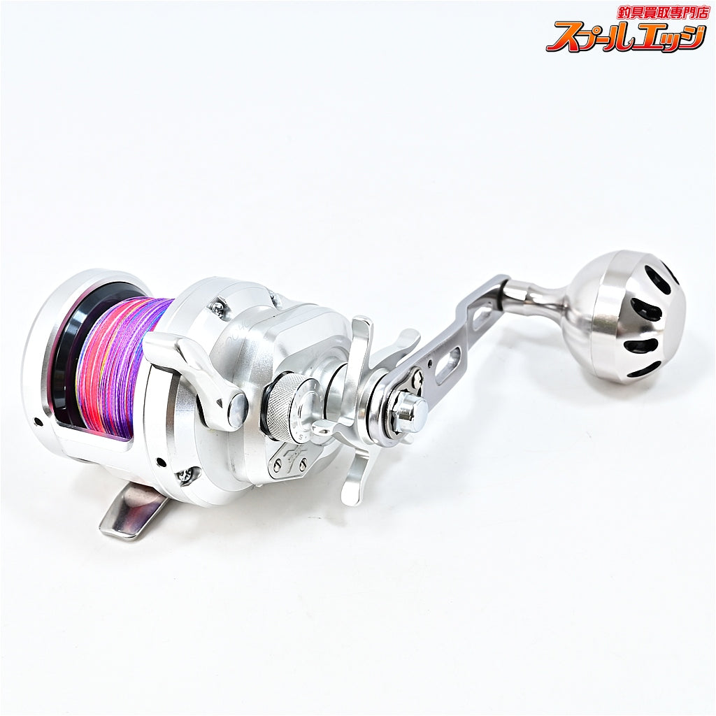 【シマノ】 11オシアジガー 1500HG 85mmカスタムハンドル&ゴメクサス40mmハンドルノブ装着 SHIMANO OCEA JIGGER