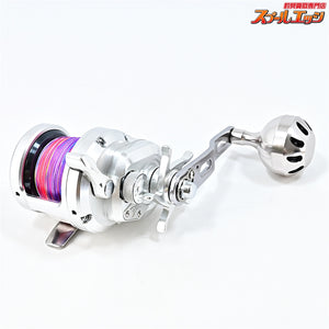 【シマノ】 11オシアジガー 1500HG 85mmカスタムハンドル&ゴメクサス40mmハンドルノブ装着 SHIMANO OCEA JIGGER