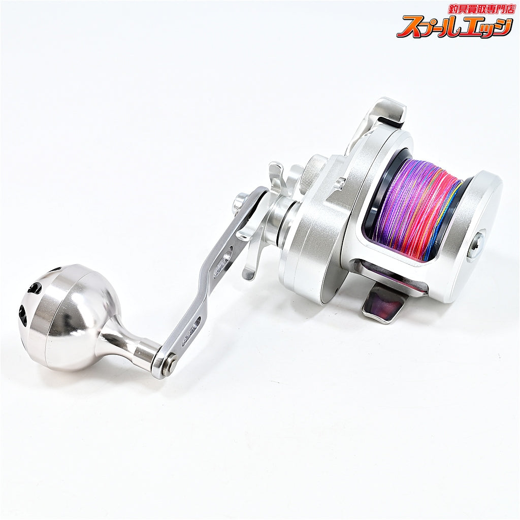 【シマノ】 11オシアジガー 1500HG 85mmカスタムハンドル&ゴメクサス40mmハンドルノブ装着 SHIMANO OCEA JIGGER