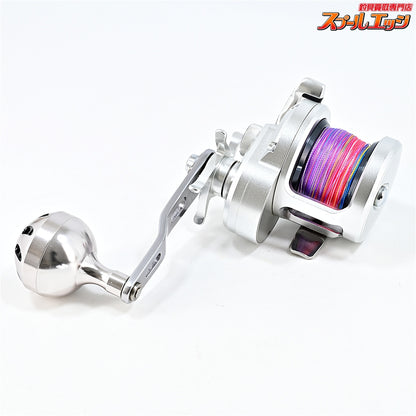 【シマノ】 11オシアジガー 1500HG 85mmカスタムハンドル&ゴメクサス40mmハンドルノブ装着 SHIMANO OCEA JIGGER