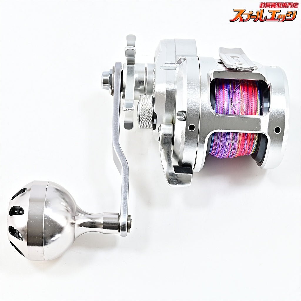 【シマノ】 11オシアジガー 1500HG 85mmカスタムハンドル&ゴメクサス40mmハンドルノブ装着 SHIMANO OCEA JIGGER
