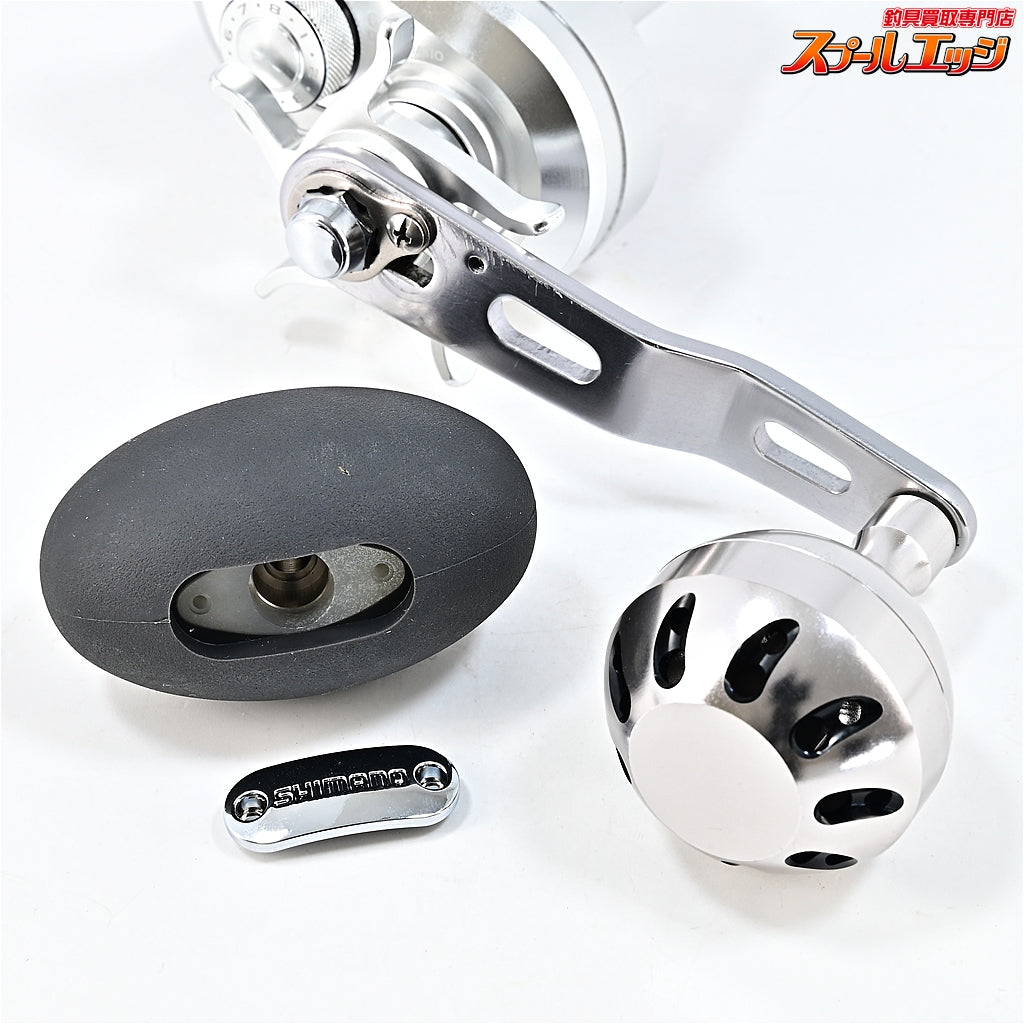 【シマノ】 11オシアジガー 1500HG 85mmカスタムハンドル&ゴメクサス40mmハンドルノブ装着 SHIMANO OCEA JIGGER