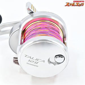 【シマノ】 26タリカ 12II 未使用PEラインエックスブレードオムニウムX8 アップグレード5号400m装着 SHIMANO TALICA