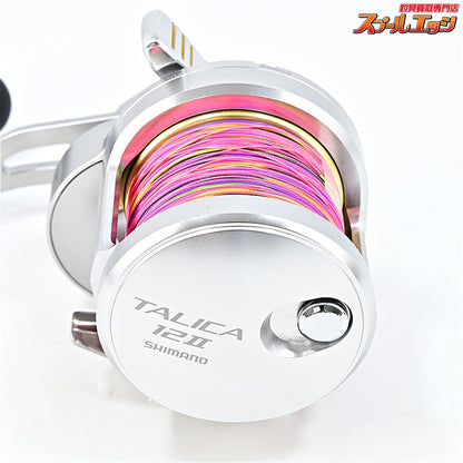 【シマノ】 26タリカ 12II 未使用PEラインエックスブレードオムニウムX8 アップグレード5号400m装着 SHIMANO TALICA