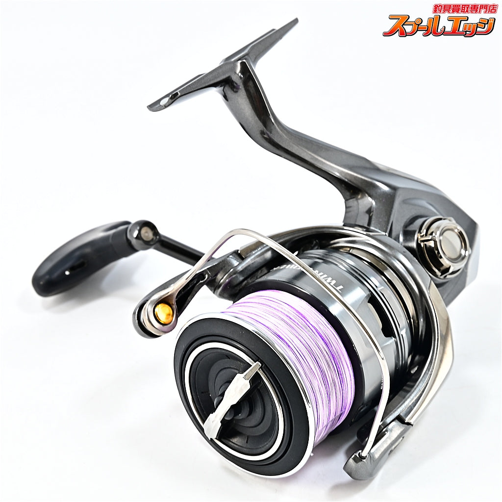 【シマノ】 24ツインパワー 4000XG ゴメクサスカスタムラインローラー装着 SHIMANO TWIN POWER