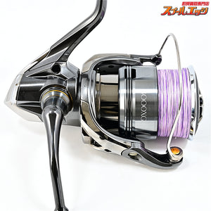 【シマノ】 24ツインパワー 4000XG ゴメクサスカスタムラインローラー装着 SHIMANO TWIN POWER