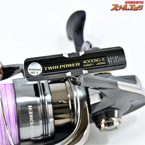 【シマノ】 24ツインパワー 4000XG ゴメクサスカスタムラインローラー装着 SHIMANO TWIN POWER