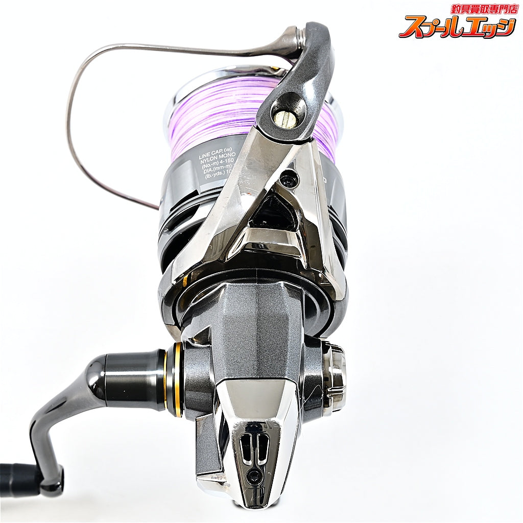 【シマノ】 24ツインパワー 4000XG ゴメクサスカスタムラインローラー装着 SHIMANO TWIN POWER