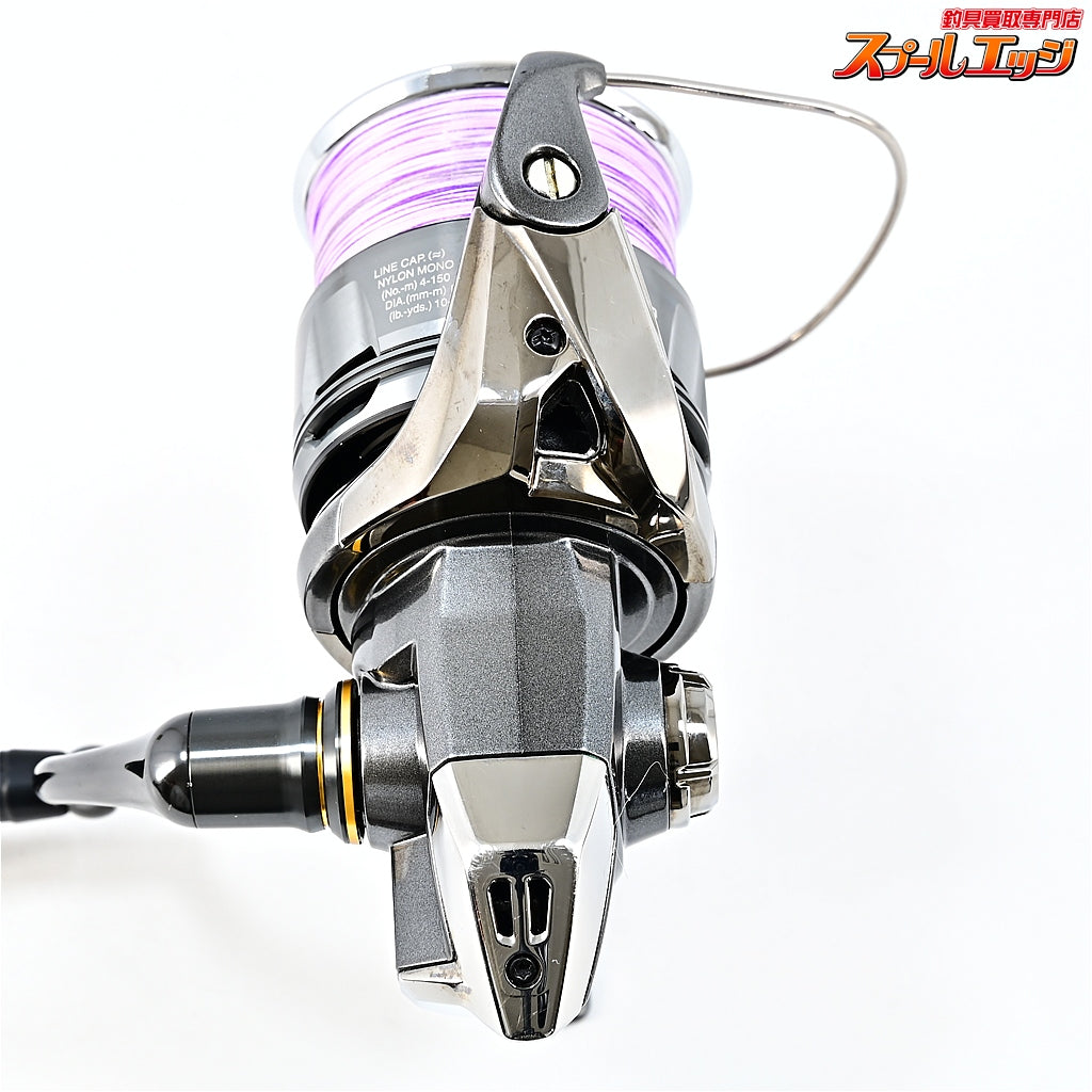 【シマノ】 24ツインパワー 4000XG ゴメクサスカスタムラインローラー装着 SHIMANO TWIN POWER