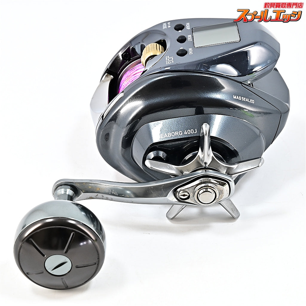 【ダイワ】 23シーボーグ 400J 使用距離4.5km 使用9時間 SHIMANO SEABORG