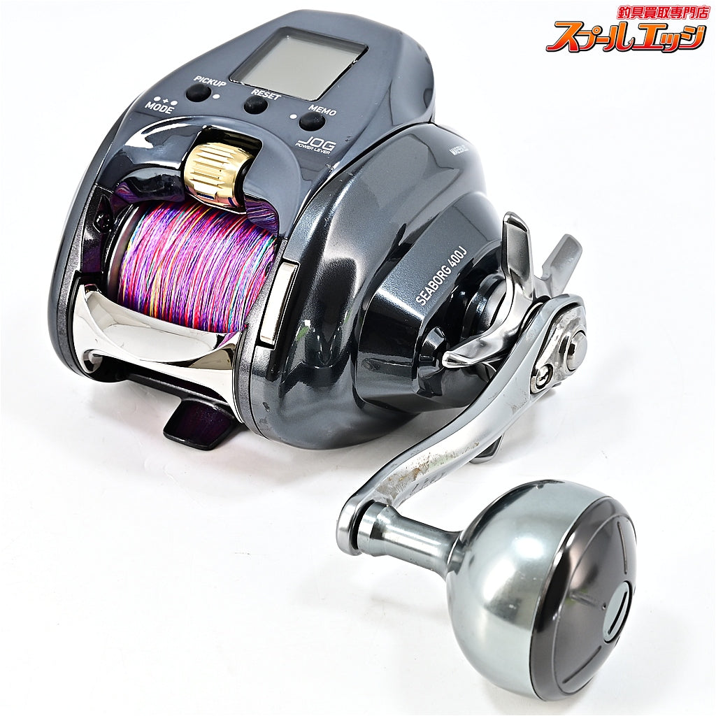 【ダイワ】 23シーボーグ 400J 使用距離4.5km 使用9時間 SHIMANO SEABORG
