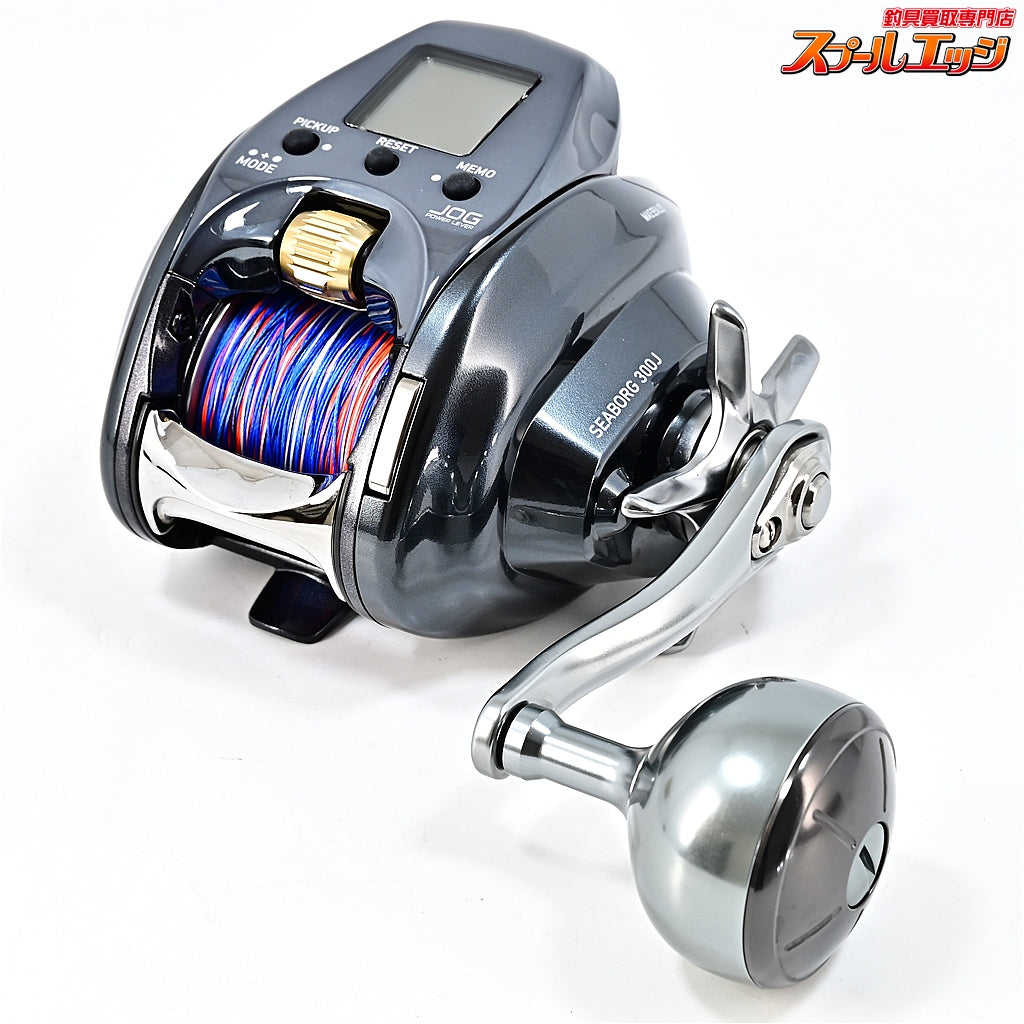 【ダイワ】 21シーボーグ 300J 使用距離4.4km 使用6時間 DAIWA SEABORG