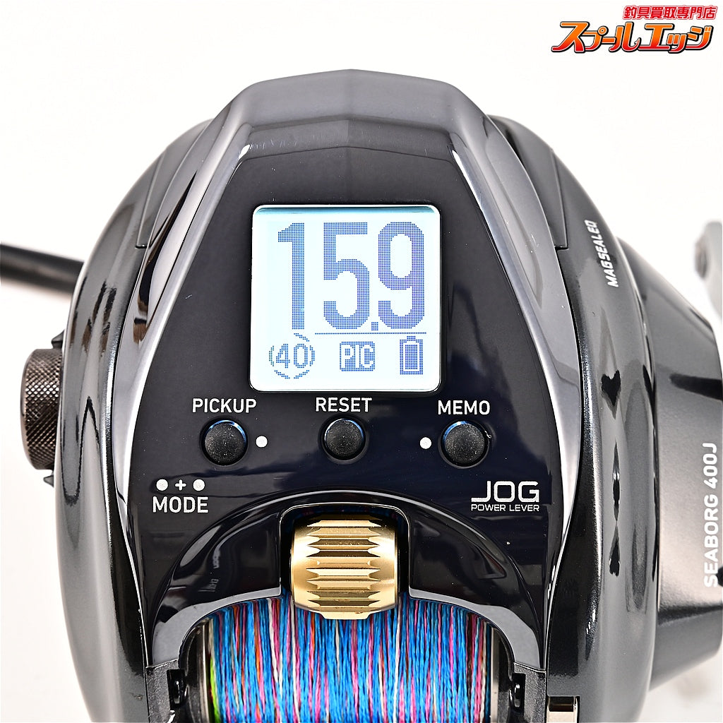 【ダイワ】 23シーボーグ 400J 使用距離5.2km 使用6時間 SHIMANO SEABORG