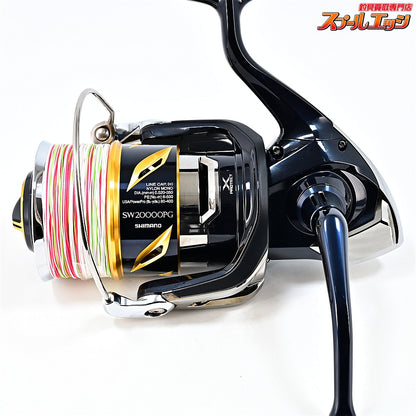 【シマノ】 20ステラ SW20000PG 未使用PEラインXブレイドオッズポート12号300m装着 SHIMANO STELLA