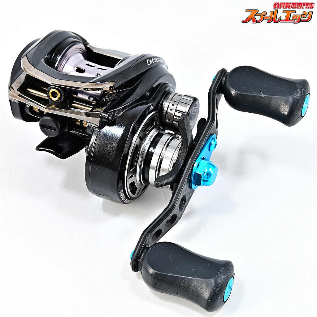 【アブガルシア】 レボ SLC-IB8-L KTF 80mmオフセットカーボンハンドル装着 Abu Garcia Revo