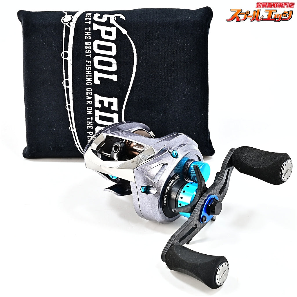 【ダイワ】 SS SV 103L KTFカーボンスタードラグ&カラーパーツ&80mmカスタムカーボンハンドル装着 DAIWA SS SV