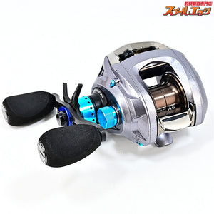 【ダイワ】 SS SV 103L KTFカーボンスタードラグ&カラーパーツ&80mmカスタムカーボンハンドル装着 DAIWA SS SV