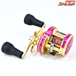 【シマノ】 15オシアコンクエスト 300HG 23カルカッタコンクエストMD 102mm純正ロングハンドル&ワーニーズ デカール装着 SHIMANO OCEA CONQUEST