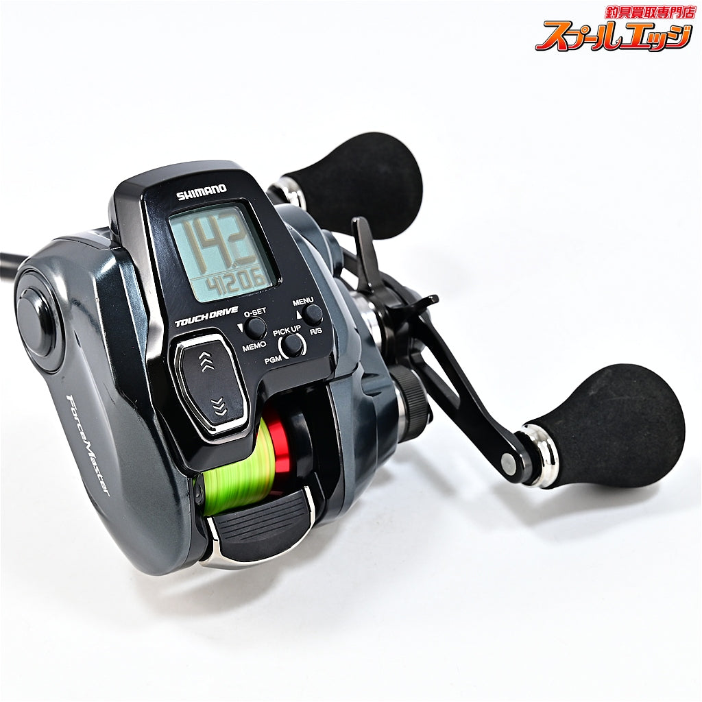 【シマノ】 23フォースマスター 200DH 使用距離4.3km 使用10.5時間 SHIMANO FORCE MASTER
