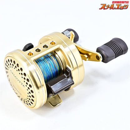 【シマノ】 94カルカッタ 200XT 80mmロングハンドル装着 純正70mmハンドル付 SHIMANO CALCUTTA