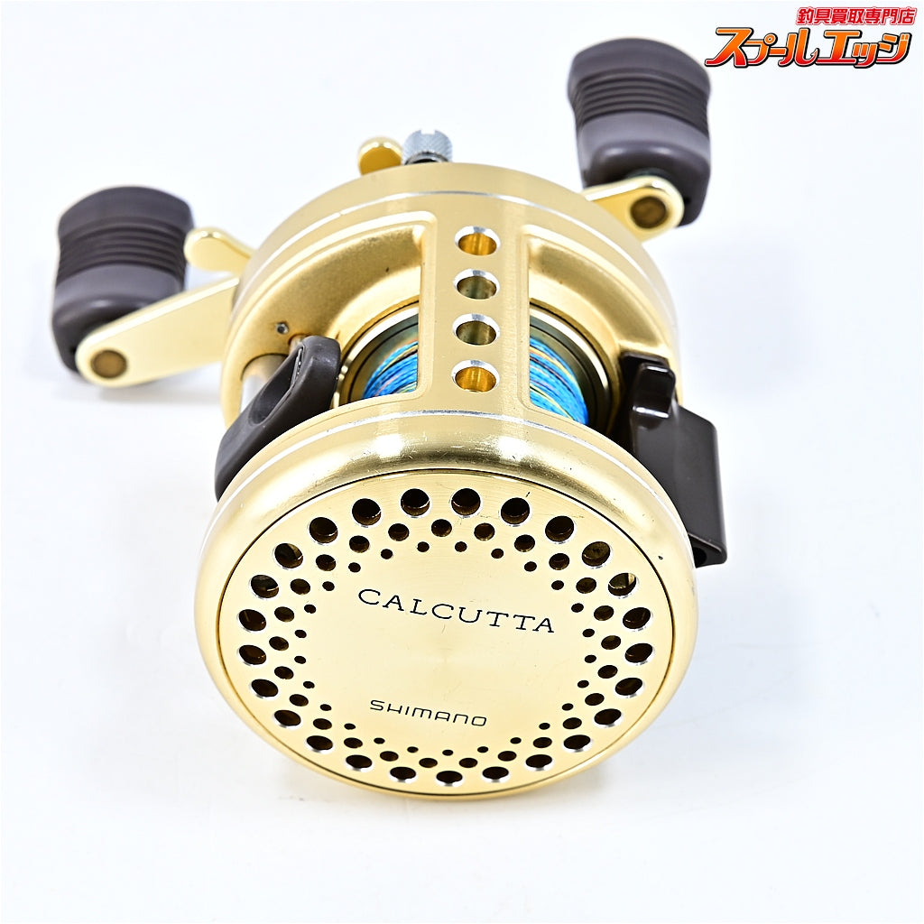 【シマノ】 94カルカッタ 200XT 80mmロングハンドル装着 純正70mmハンドル付 SHIMANO CALCUTTA
