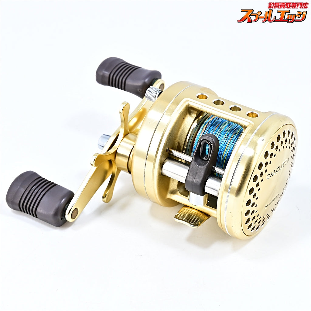 【シマノ】 94カルカッタ 200XT 80mmロングハンドル装着 純正70mmハンドル付 SHIMANO CALCUTTA