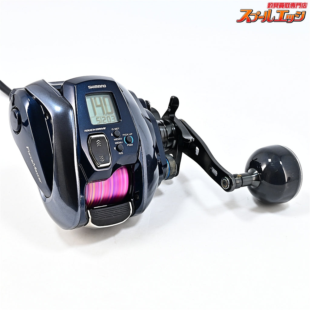 【シマノ】 21フォースマスター 1000 使用距離6.7km 使用29.5時間 SHIMANO FORCE MASTER