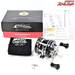 【アブガルシア】 アンバサダー 4601CA ファクトリーチューンド ブラック FN.OOB24SF Abu Garcia ambassadeur Black