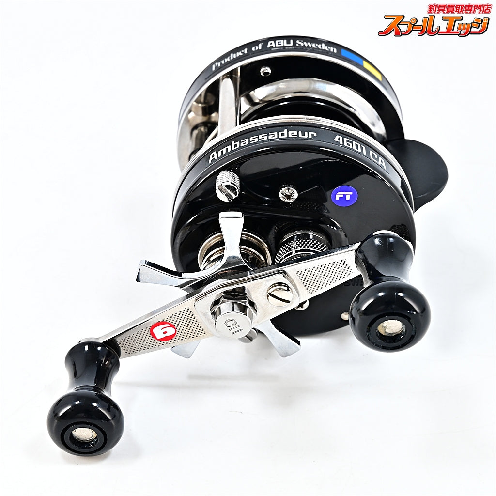 【アブガルシア】 アンバサダー 4601CA ファクトリーチューンド ブラック FN.OOB24SF Abu Garcia ambassadeur Black