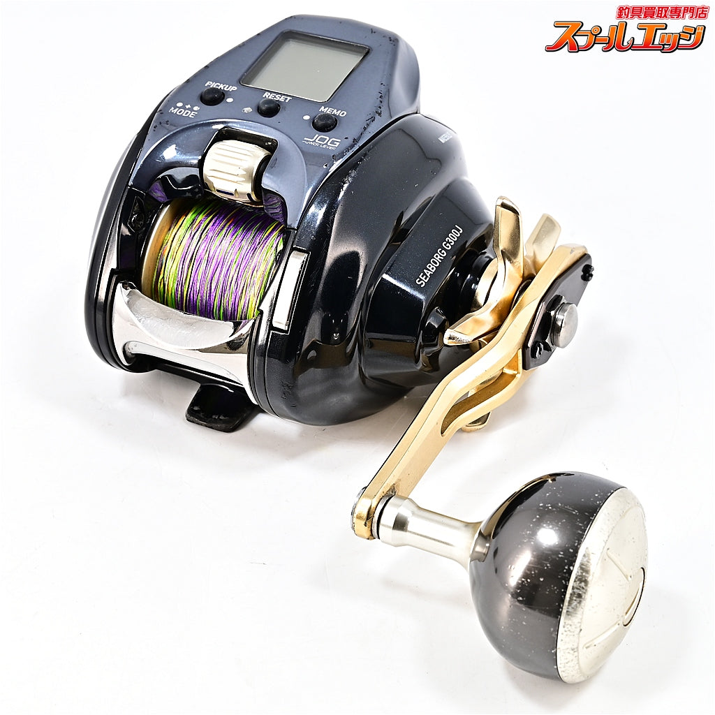 【ダイワ】 21シーボーグ G300J 使用距離348.2km 使用1166時間 DAIWA SEABORG