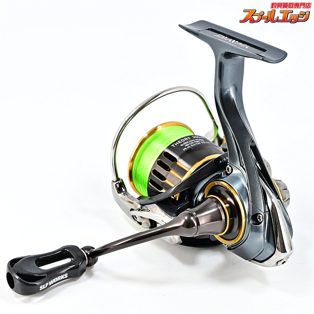 【ダイワ】 17セオリー 2004H SLPW Iシェイプザイオンノブ クリアブラック装着 DAIWA THEORY