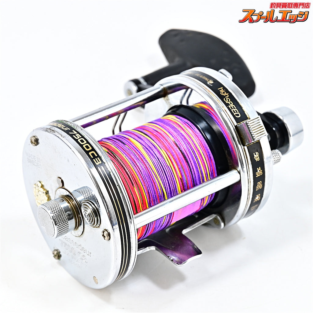 【アブガルシア】 アンバサダー 7500C3 ジャパンスペシャル エルゴパワーハンドル装着 FN.030003 クローム Abu Garcia Ambassadeur
