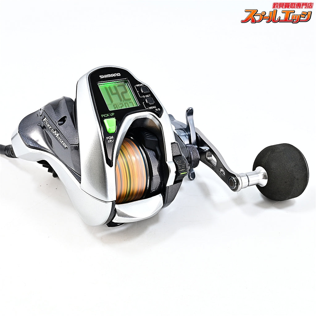 【シマノ】 15フォースマスター 800 使用距離17km 使用62時間 SHIMANO FORCE MASTER