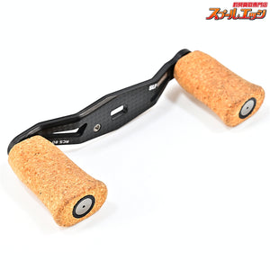【ダイワxSLPワークス】 23RCSB 80mmカーボンクランクハンドル I型ノンコートコルクノブ装着 ダイワ左ナット&リテーナー付 DAIWAxSLP-WORKS CARBON CRUNK HANDLE