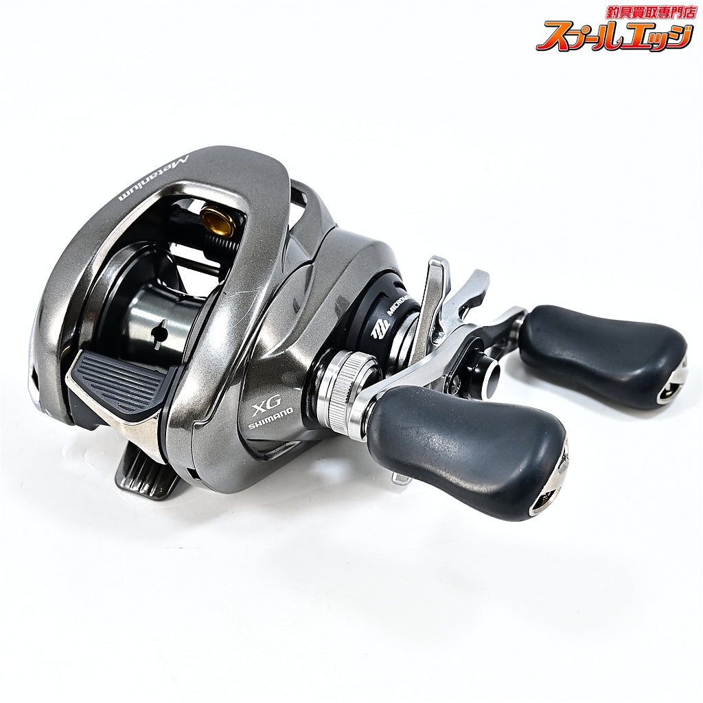 【シマノ】 20メタニウム XG KDWフックキーパー&20メタHG純正ハンドル42mm装着 KTFメカニカルブレーキノブ付 SHIMANO Metanium