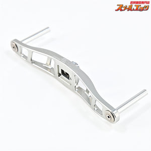【ZPI】 ゼロス マシンカットハンドル 92mm シルバー/シルバー シマノ右用 ノブ無モデル ZPI ZELOS