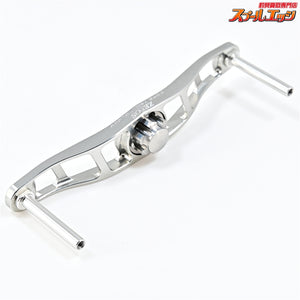 【ZPI】 ゼロス マシンカットハンドル 92mm シルバー/シルバー シマノ右用 ノブ無モデル ZPI ZELOS