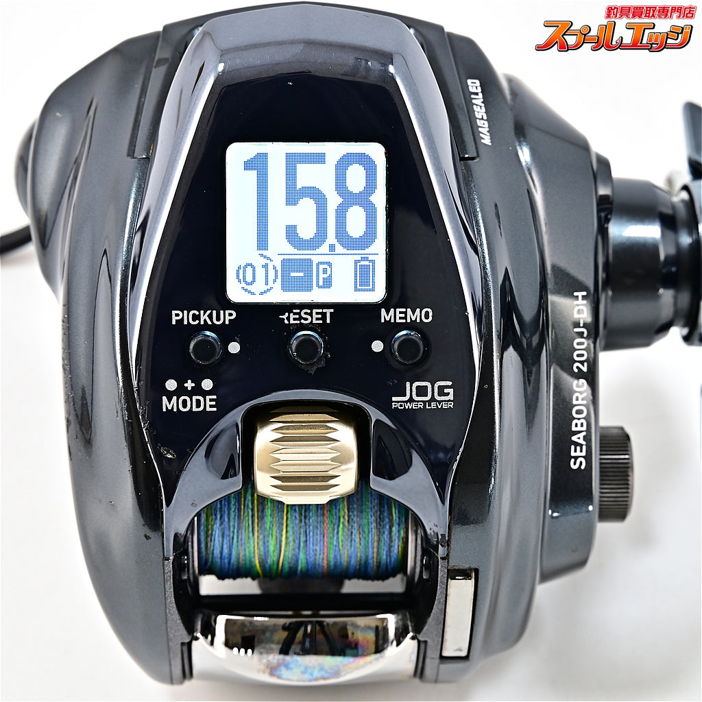 【ダイワ】 22シーボーグ 200J-DH 使用距離19.9km 使用61時間 DAIWA SEABORG