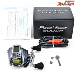 【シマノ】 23フォースマスター 600DH 使用距離10.3km 使用18時間 SHIMANO Force Master