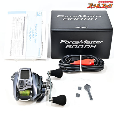 【シマノ】 23フォースマスター 600DH 使用距離10.3km 使用18時間 SHIMANO Force Master