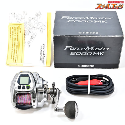 【シマノ】 12フォースマスター 2000MK 使用距離136.9km 使用350.5時間 SHIMANO FORCE MASTER