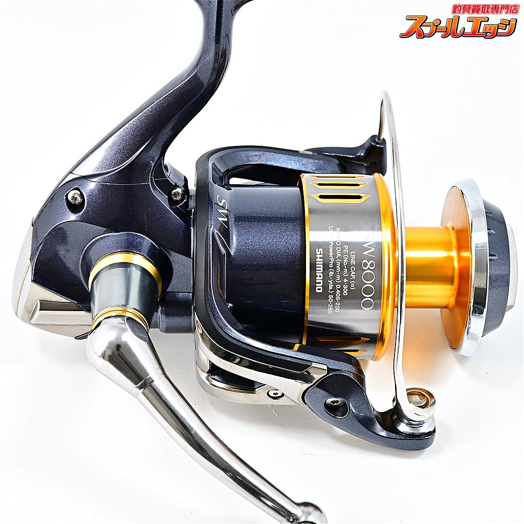 【シマノ】 15ツインパワーSW 8000HG SHIMANO TWIN POWER