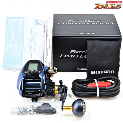 【シマノ】 19フォースマスター リミテッド 3000 使用距離21.2km 使用34.5時間 SHIMANO FORCE MASTER LIMITED LTD