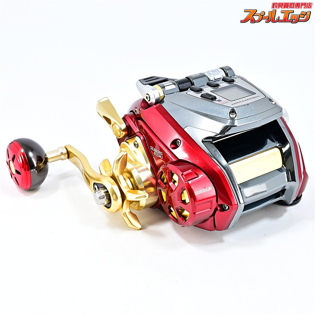 【ダイワ】 17シーボーグ 800MJ 使用距離32.6km 使用107時間 DAIWA SEABORG